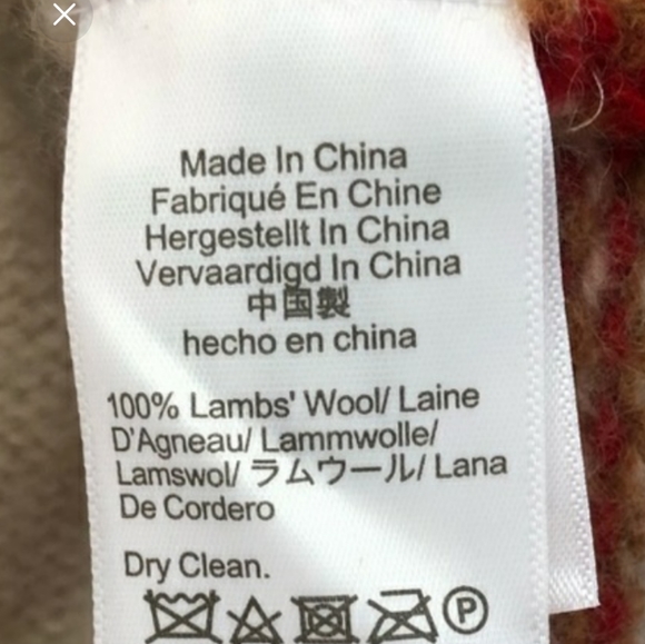 J CREW FAIR ISLE LAMBSWOOL SWEATER - Picture 6 of 6